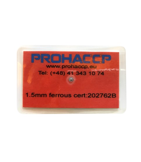 Tester do wykrywaczy metali KARTA LAMINOWANA