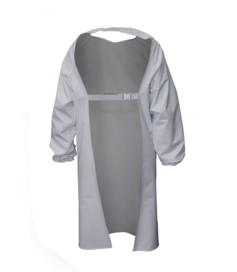 Fartuch przedni z rękawkami, powlekany PCV