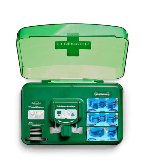 Dozownik Cederroth Wound Care Dispenser Blue