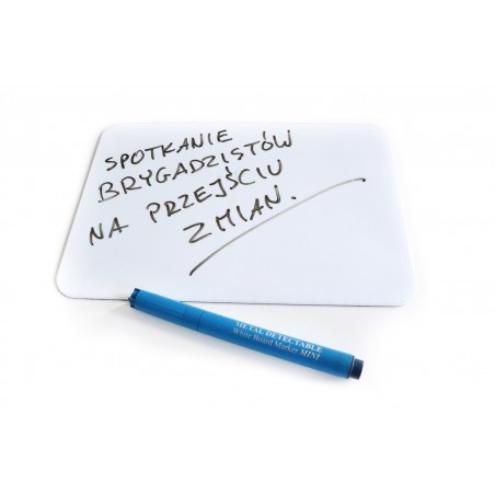 Tabliczka elastyczna, suchościeralna na magnesie