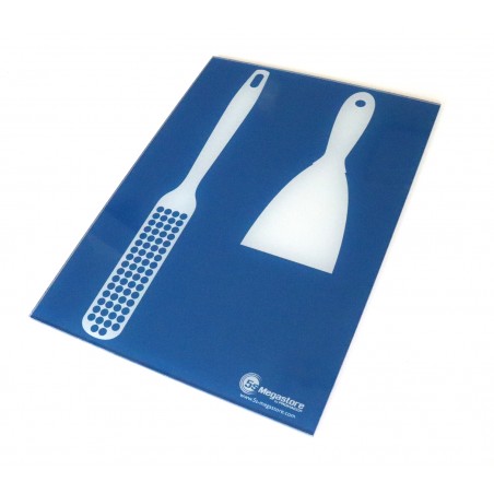 Tablica cieni drukowana, odporna na ścieranie