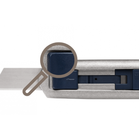 Wykrywalny nóż bezpieczny z automatycnie chowanym ostrzem PROFI 40