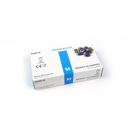 Rękawice nitrylowe bezpudrowe - PROHACCP