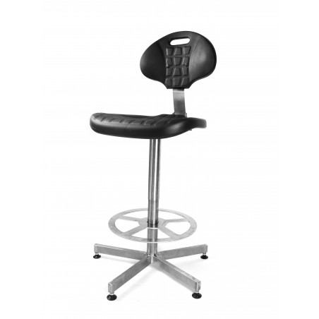 Regulowane krzesło ze stali nierdzewnej