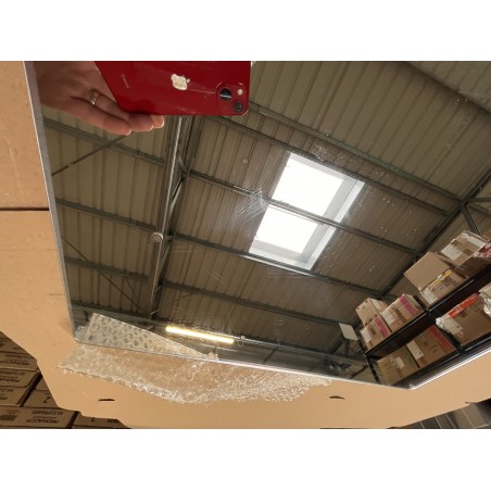 Lustro płaskie, nietłukące, bez ramy 600x500, poliwęglan - WYPRZEDAŻ