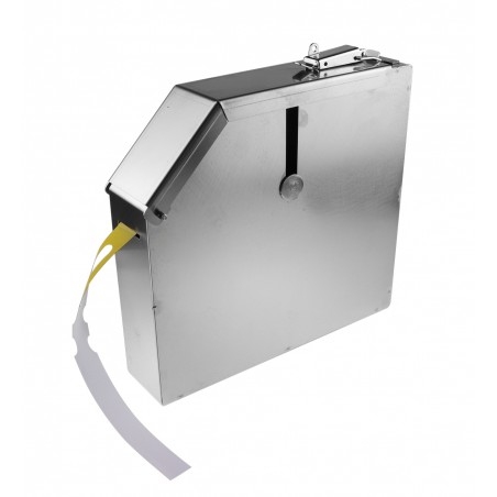 Podajnik na etykiety papierowe