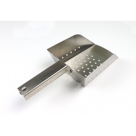 Szufelka ze stali nierdzewnej - perforowana