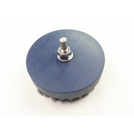 Wykrywalna szczotka mocowana na wiertarkę