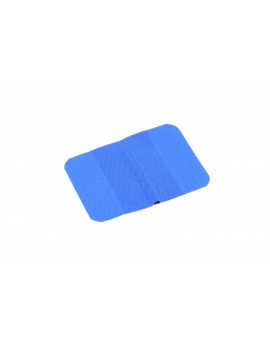 Niebieskie plastry wykrywalne X-ray Textile 7.2 x 5.0 cm (50szt) - WYPRZEDAŻ